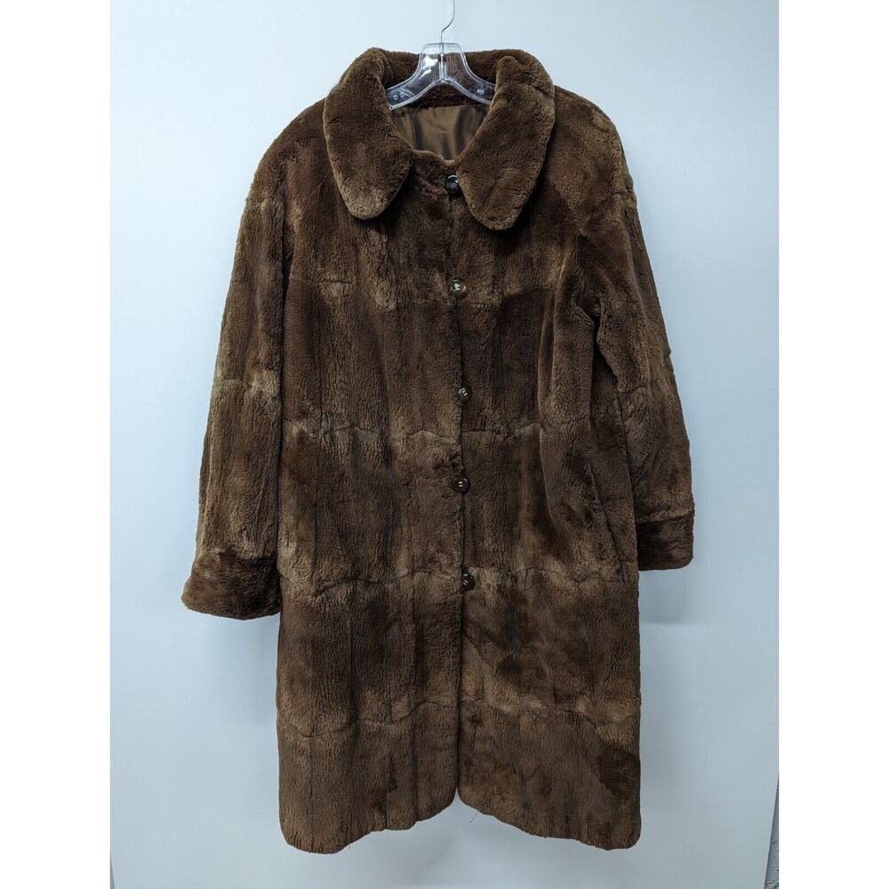 Vintage Valentino Couture Furs Alixandre Womens Mink Coat Reversible Size Small